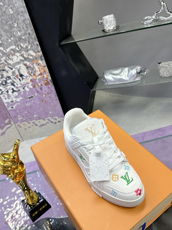 ルイヴィトン靴素材ディテール